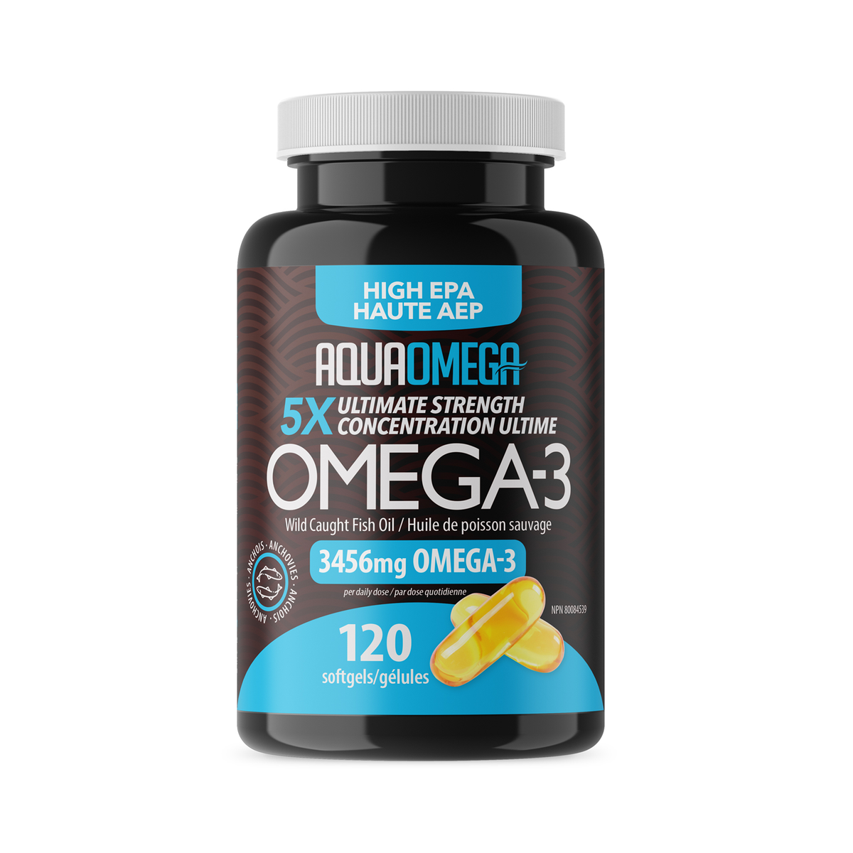 5X Ultimate Strength EPA Capsules AquaOmega Canada
