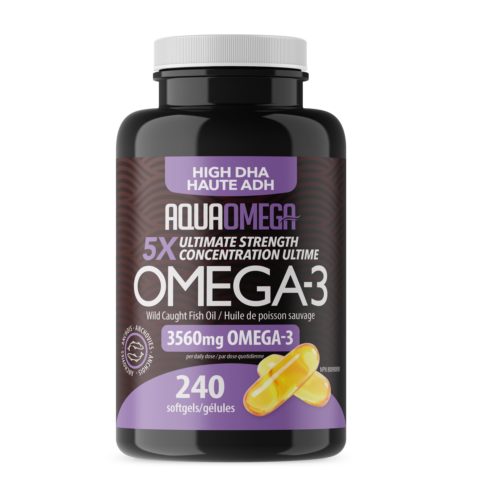 Omega Dha Powder 5X Ultimate Strength DHA | Softgels – AquaOmega Canada